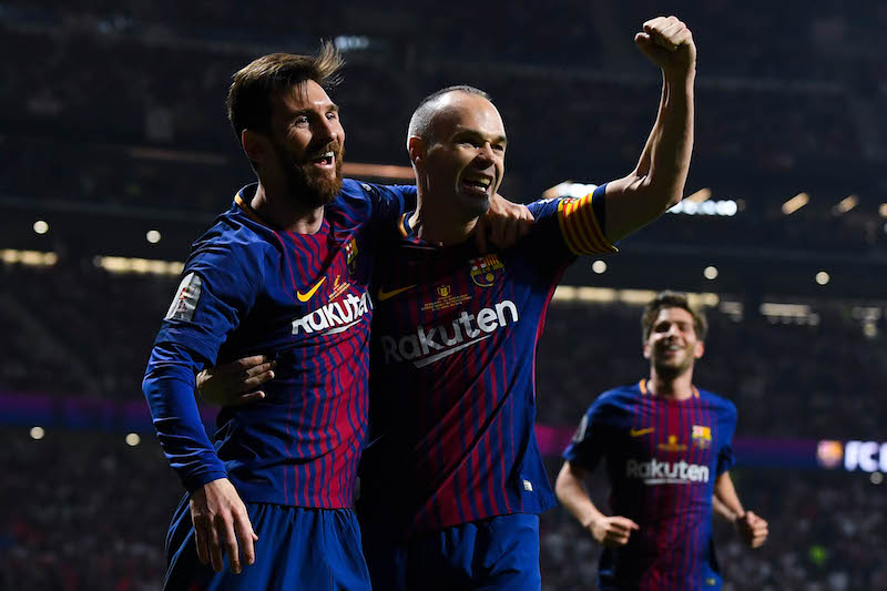 メッシ イニエスタ バルサ史上最多9回目のリーグ制覇 シャビの記録超え サッカーキング メッシ イニエスタ バルサ史上最多9回目のリーグ制覇 シャビの記録超え サッカーキング