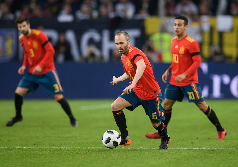 スペイン代表 W杯に臨む23人のメンバーを発表 イニエスタも選ばれる サッカーキング