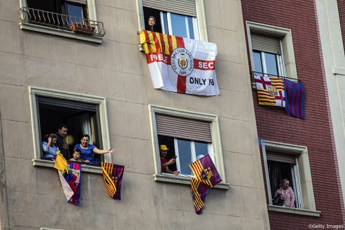 FC Barcelona La Liga Victory Parade