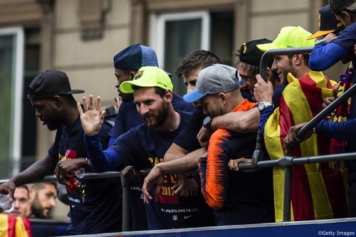 FC Barcelona La Liga Victory Parade