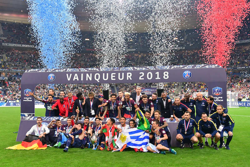 PSGがフランス杯4連覇！ 決勝で3部チームに完勝…国内3冠達成