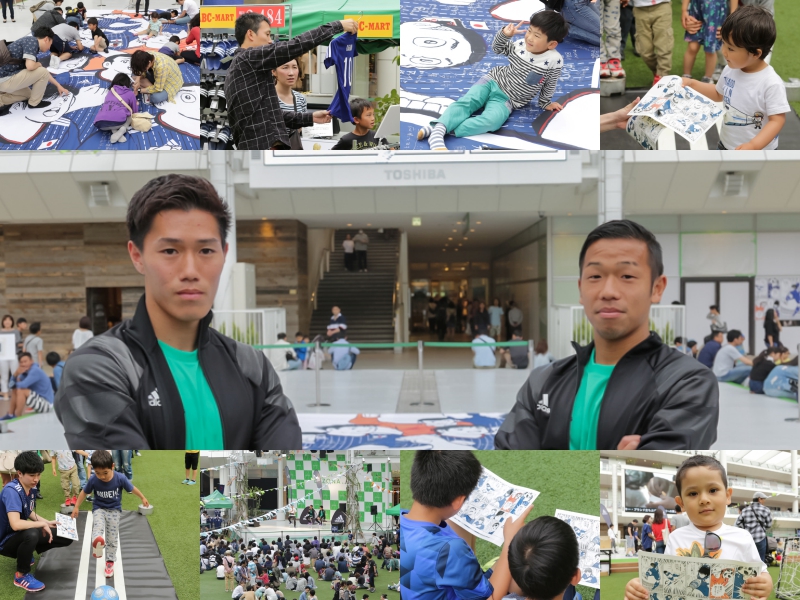「STADIUM COMIC」神奈川会場に喜田拓也と遠藤渓太が登場！「サポーターは色々な感情を共にできる仲間」