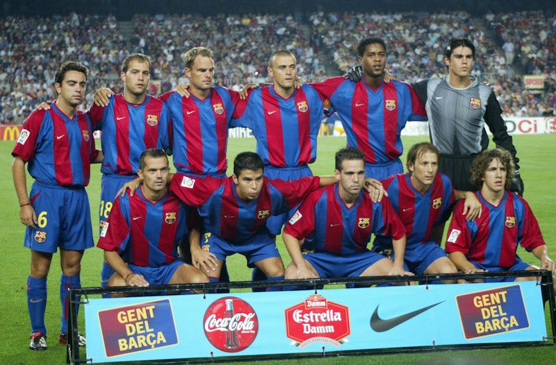 Barcelona team group