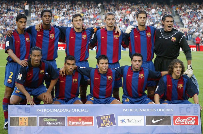 Barcelona line up