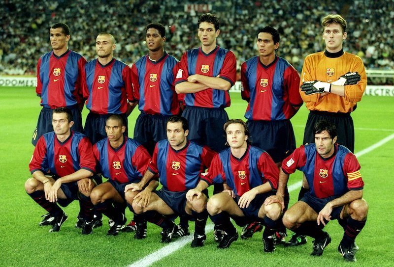 Barcelona team group