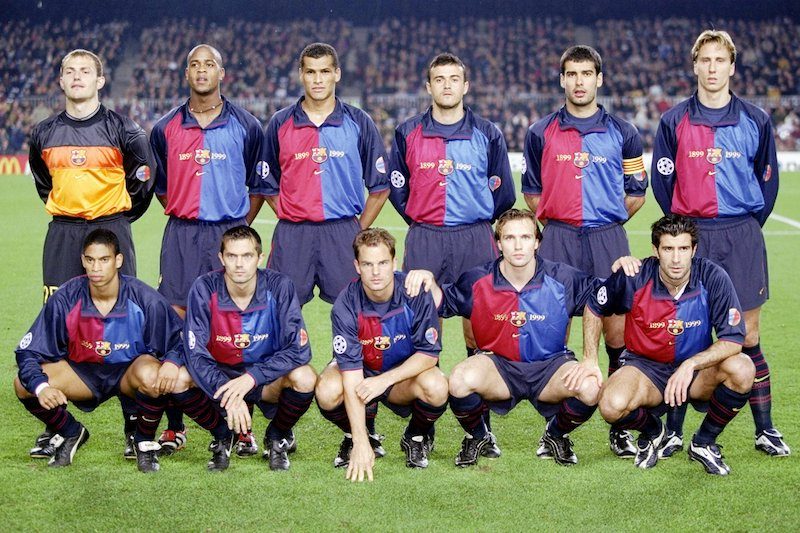 Barcelona team group