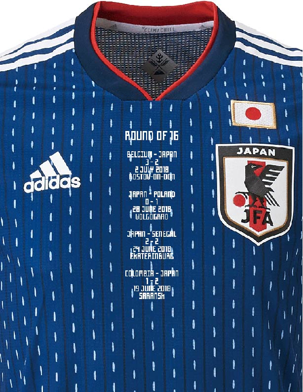 激レア サッカー ワールドカップ 日本代表 ユニフォーム シリアルナンバー