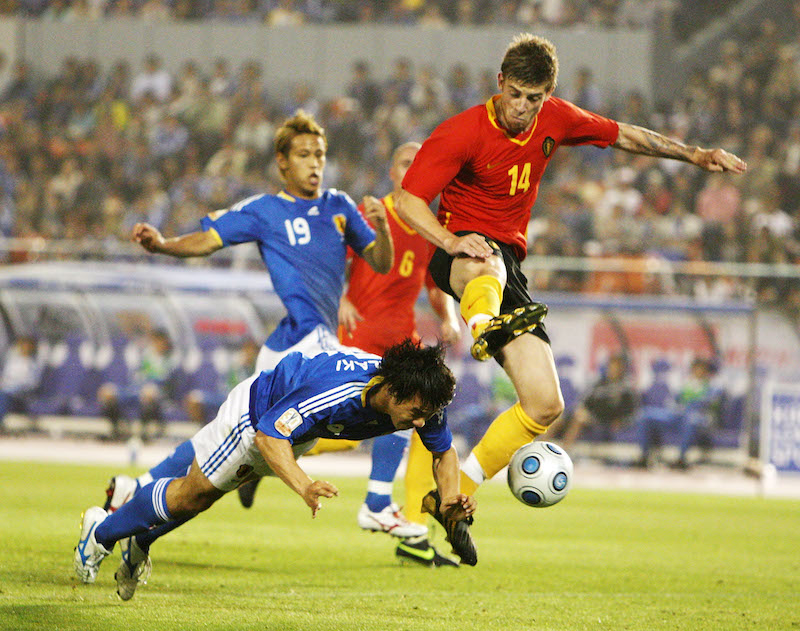 日本代表 決勝tの対戦相手はベルギー 欧州屈指のタレント軍団と激突 サッカーキング