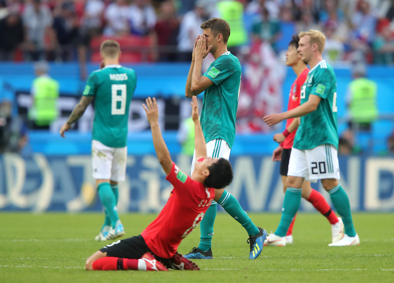 ドイツ 韓国に敗れ最下位でw杯終了 前回王者が3大会連続グループ敗退 サッカーキング