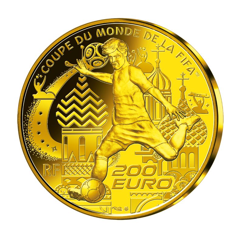 全8種類、W杯ロシア大会 公式記念コイン6月11日より国内最終予約販売