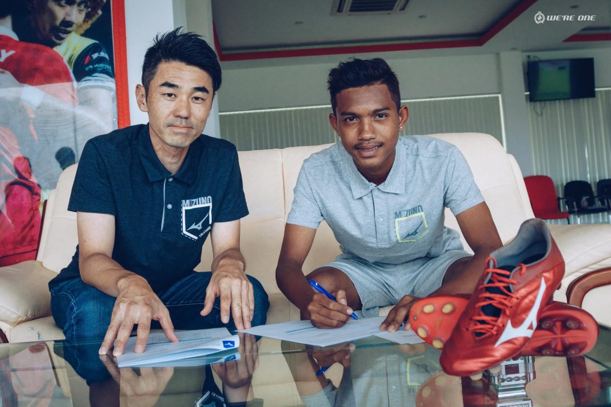 カンボジアで3人目のミズノ契約選手誕生、各年代の代表歴を持つ有望株