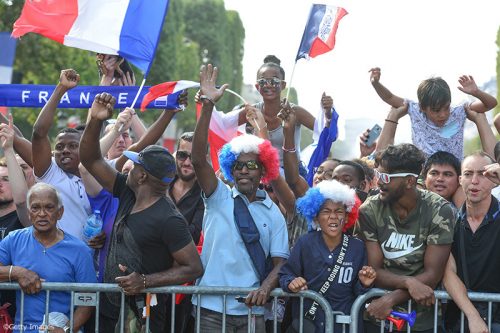 France Victory Celebration - FIFA World Cup 2018