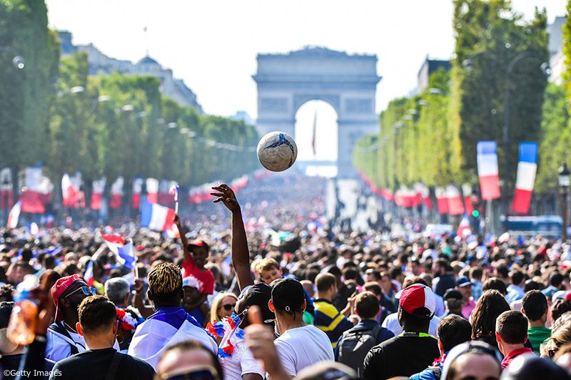France Victory Celebration - FIFA World Cup 2018