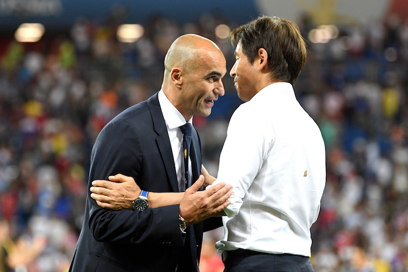 ベルギー代表監督、大健闘の西野ジャパンに賛辞「日本は完璧な試合をした」