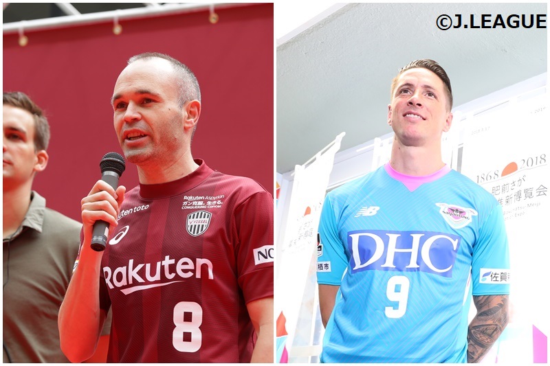 【J1第17節プレビューまとめ】イニエスタとトーレスに出場の可能性も…首位の広島は最下位の名古屋と対戦