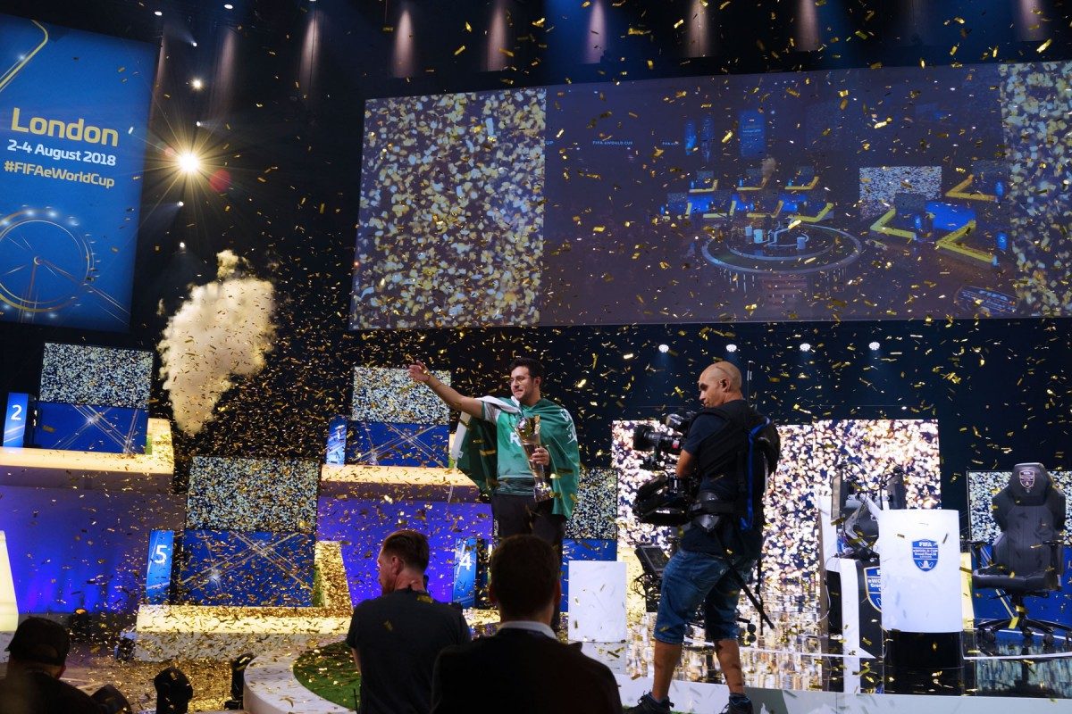 FIFA eW杯2018 サウジアラビア代表選手が優勝、賞金約2800万円を獲得