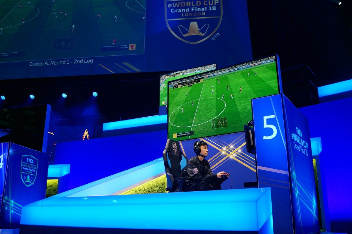 FIFA eWorld Cupがロンドンで開幕、日本代表のナスリ選手が出場