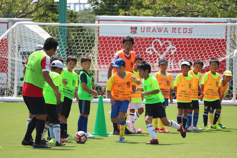 Jヴィレッジ再始動後、Jクラブ初のサッカー教室…浦和レッズ ハートフルクラブが実施