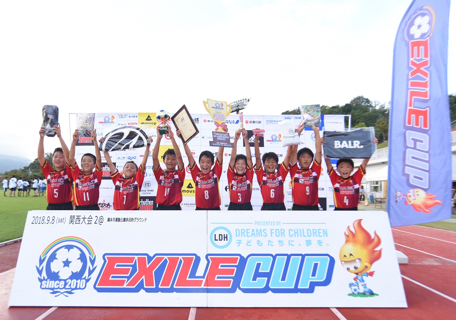 Exile Cup 18関西大会2が開催 ディアブロッサ高田ｆｃが見事に初出場 初優勝 サッカーキング