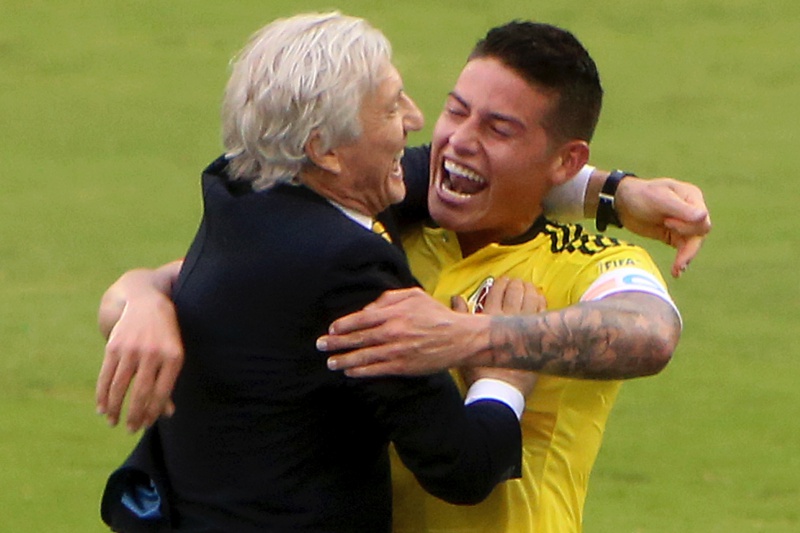 ペケルマン監督、J・ロドリゲス