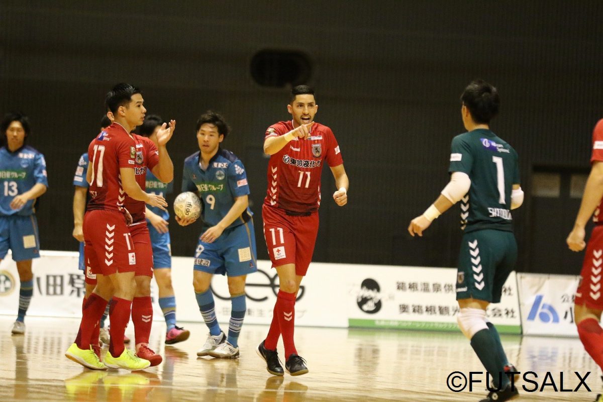 【Ｆリーグ】名古屋がFPペピータのハットトリックなど8ゴールを挙げて北海道に快勝