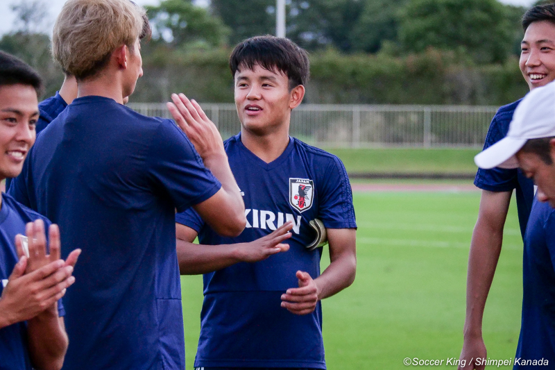 【写真・動画ギャラリー】2018.10.10 U-19日本代表合宿3日目