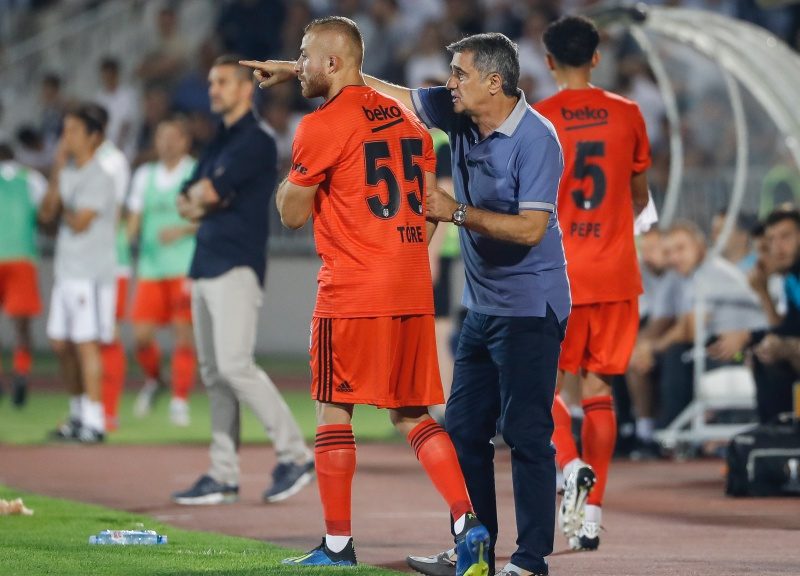Partizan v Besiktas - UEFA Europa League Play-Off