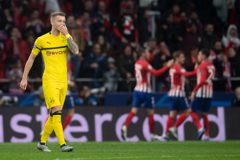 ドルトムントが公式戦16試合目で今季初黒星…アトレティコに敵地で完封負け