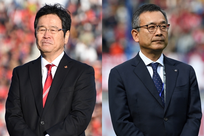 久米一正GM、村井満チェアマン