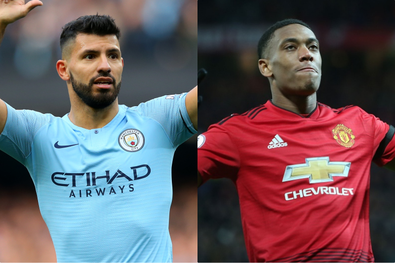 アグエロ、マルシャル