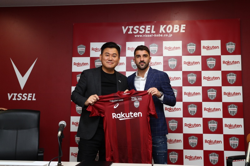 神戸加入決定のビジャが入団会見 本当に大きな魅力を感じている サッカーキング