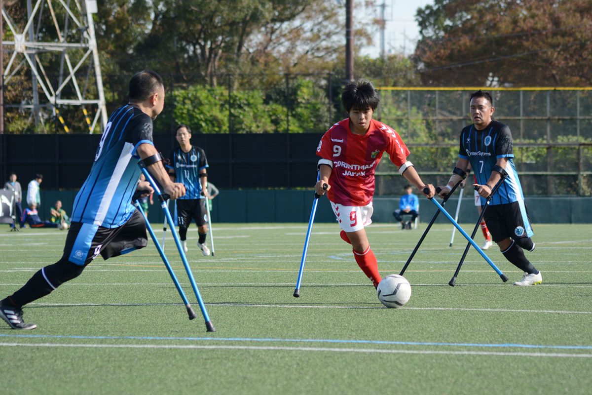 アンプティサッカーの日本選手権が開催…セルジオ越後氏「アンプティサッカーは社会のモデル」