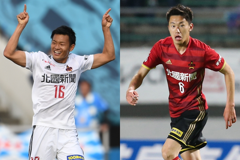 毛利駿也、大橋尚志