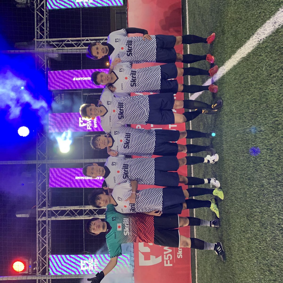 アマチュアフットボールの最高峰『F5WC』で日本代表「KING GEAR FC」が奮闘