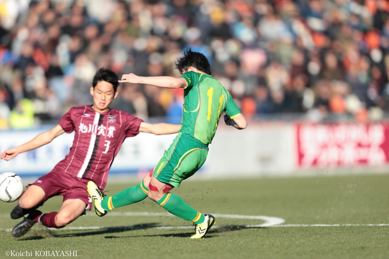 写真ギャラリー 19 1 2 第97回全国高校サッカー選手権大会 2回戦 帝京長岡 2 2 Pk 17 16 旭川実業 サッカーキング