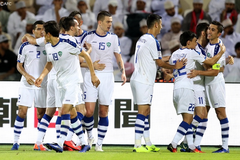 試合終盤の決勝弾でウズベキスタンが勝利 F組は総得点差で日本が首位に サッカーキング