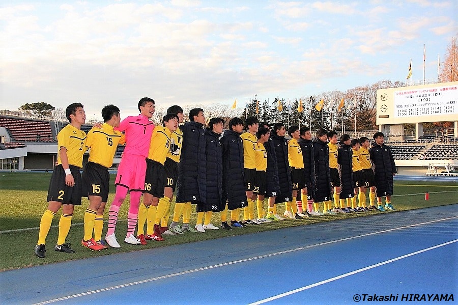 前半で試合を決めた仙台育英　GK佐藤文太が一条の猛反撃をしのぐ