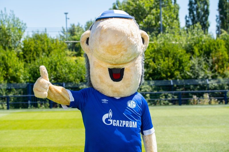FC Schalke 04 team photo shoot