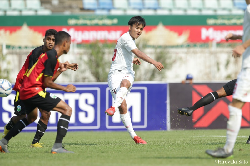 写真ギャラリー 19 3 24 Afc U 23選手権タイ予選グループステージ第2節 U 22東ティモール代表 0 6 U 22日本代表 サッカーキング