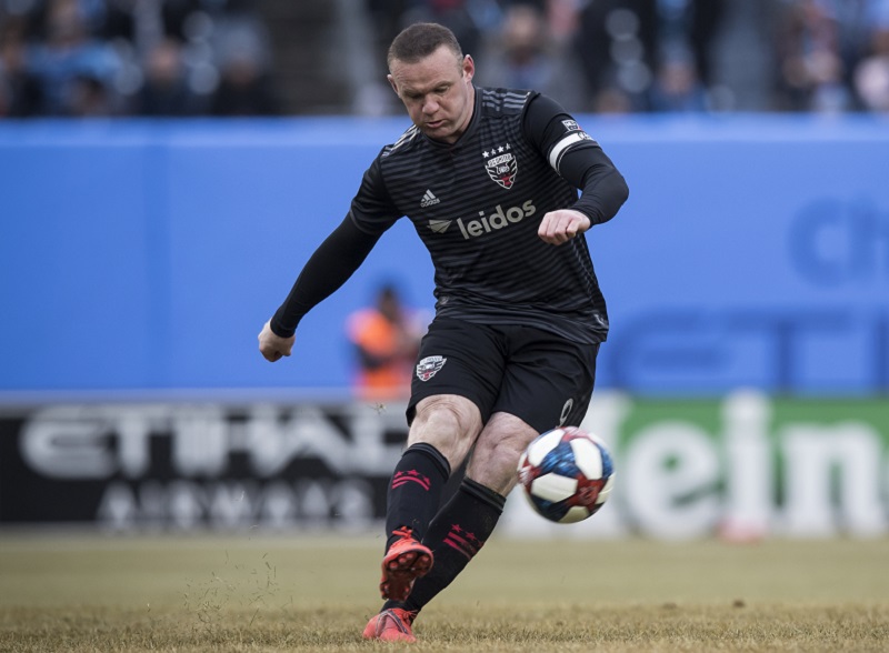 ルーニー、MLSで初のハットトリック達成！　3G1AでMOMにも輝く