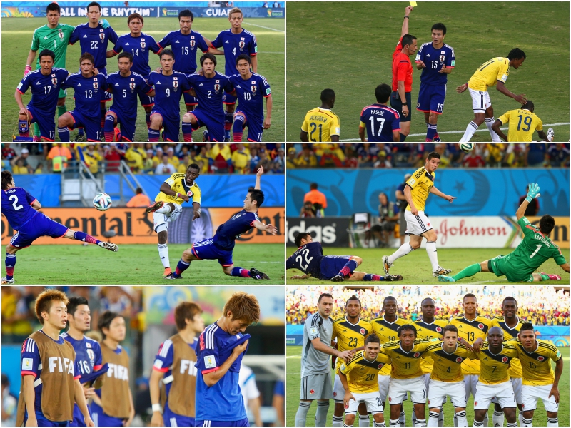優勝 の夢が打ち砕かれた 悪夢の惨敗 日本vsコロンビア 14年ブラジルw杯 サッカーキング