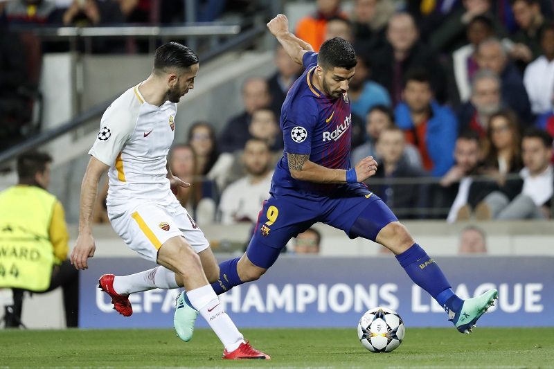 UEFA Champions League"FC Barcelona v AS Roma"
