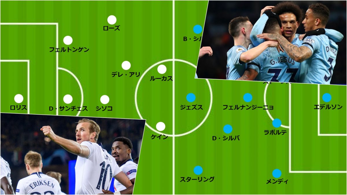 同国対決は対照的なチーム状況に…絶好調のマンCに対しトッテナムは…【CL準々決勝／トッテナム vs マンチェスター・C】