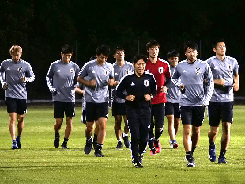 日本代表、ポルト・アレグレにて調整…チリ戦先発の原&前田は負傷で病院へ
