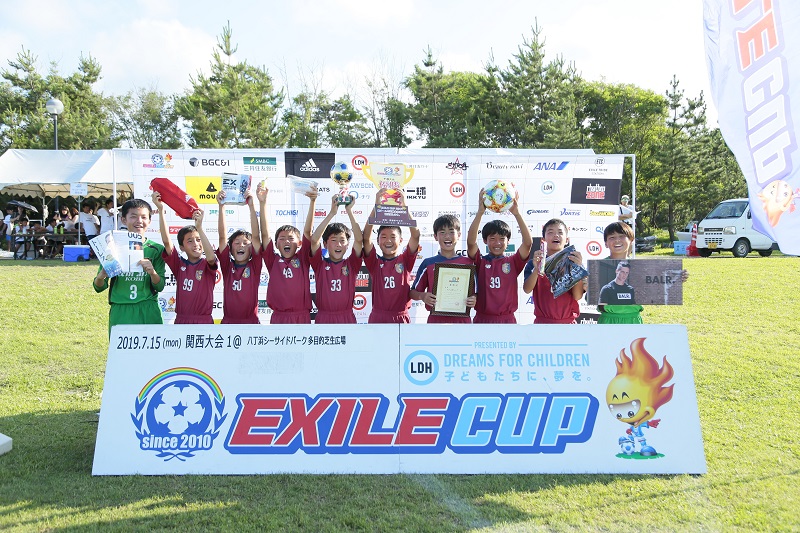 決勝は延長戦までもつれる熱戦！　センアーノ神戸ジュニアがEXILE CUP 2019関西大会1を制覇！