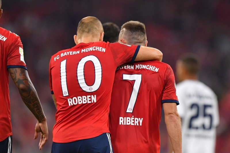 リベリーが引退発表のロッベンを祝福 ロベリー は決して忘れ去られない サッカーキング