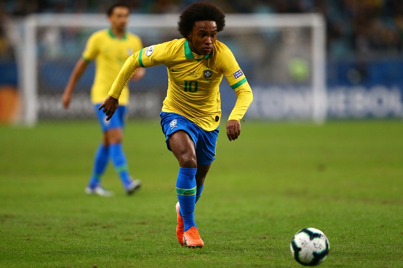 追加召集のウィリアン、右太もも負傷で決勝戦欠場の可能性が浮上