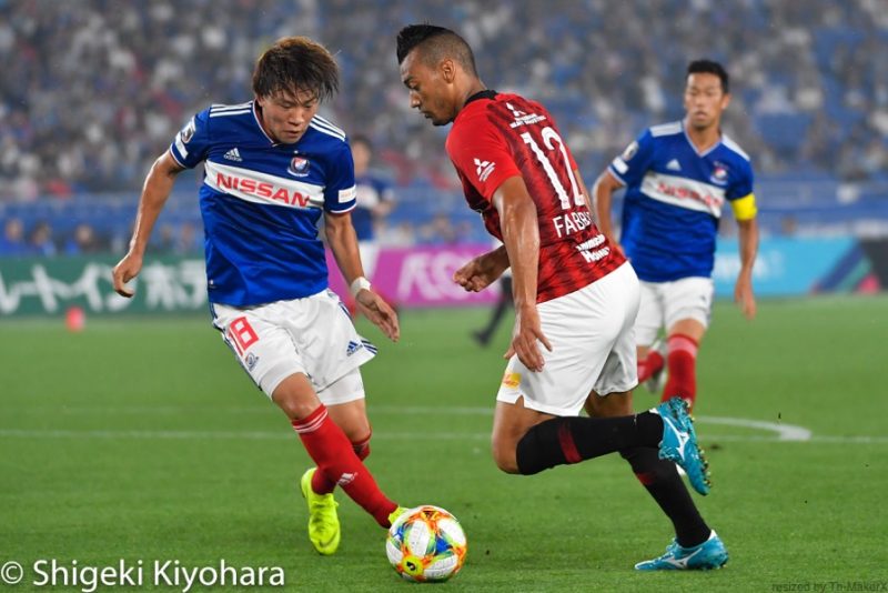 J1 20190713 YokohamaFM VS Urawa Kiyohara2(s)