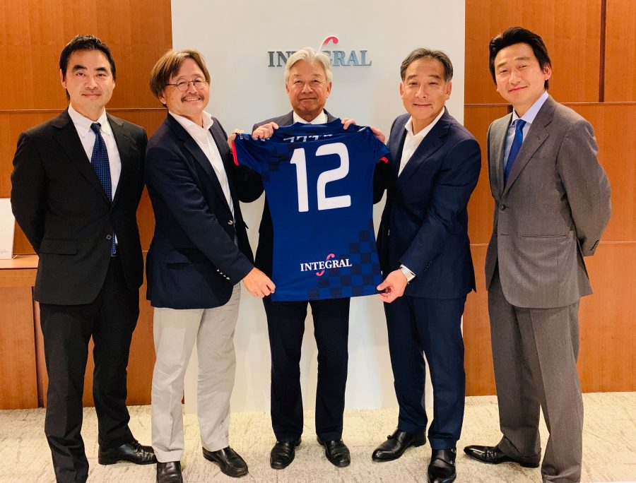 関東1部の東京ユナイテッドfc インテグラル株式会社とスポンサー契約締結 サッカーキング