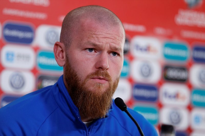 Iceland National Football Team Press Conference in Reykjavik